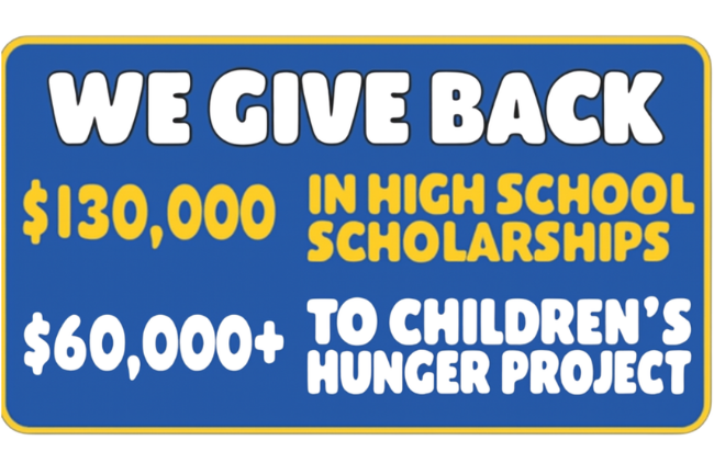 Local community donations